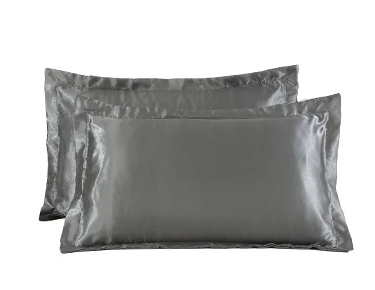 Luxury Satin Pillowcase Set (2-Pack) – Soft, Cooling & Skin-Friendly